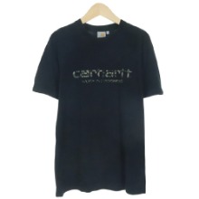 CARHARTT 칼하트 카모 로고 티셔츠 SIZE 95 루스, ROOS